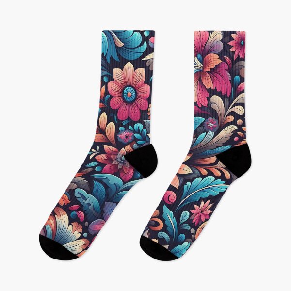 Item preview, Cute colorful flower pattern designed and sold by Haji  Kamora.