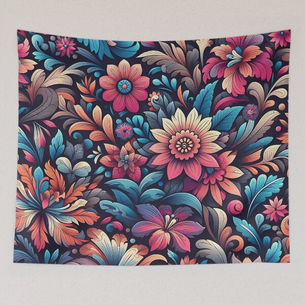 Item preview, Cute colorful flower pattern designed and sold by Haji  Kamora.