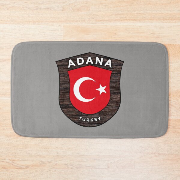 Item preview, Adana Turkey Emblem Flag designed and sold by World Designs.