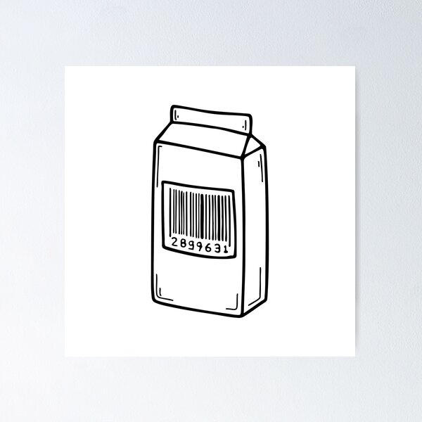 Item preview, Barcode Printed on a Product Package designed and sold by rasagamastore.