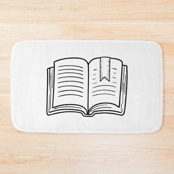 Item preview, Bookmark Paper Tucked in an Open Book designed and sold by rasagamastore.