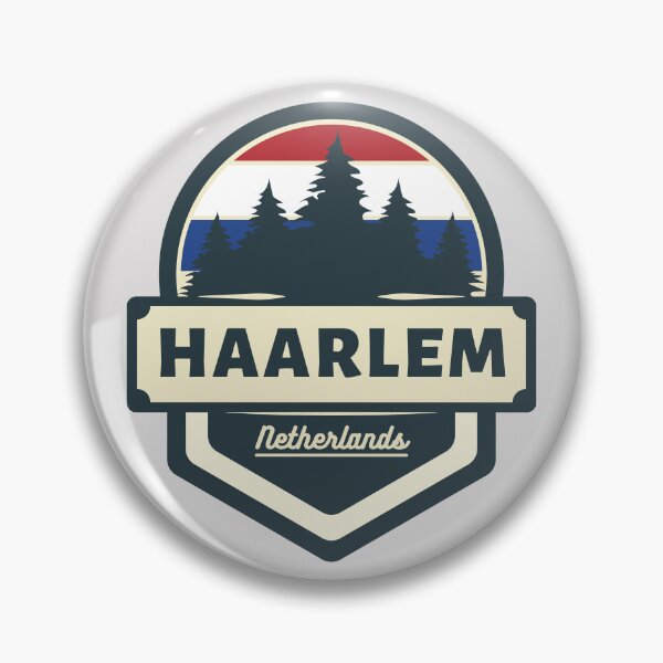 Item preview, Haarlem Netherlands Retro Vintage Badge designed and sold by World Designs.