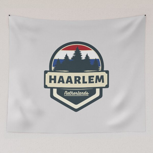 Item preview, Haarlem Netherlands Retro Vintage Badge designed and sold by World Designs.