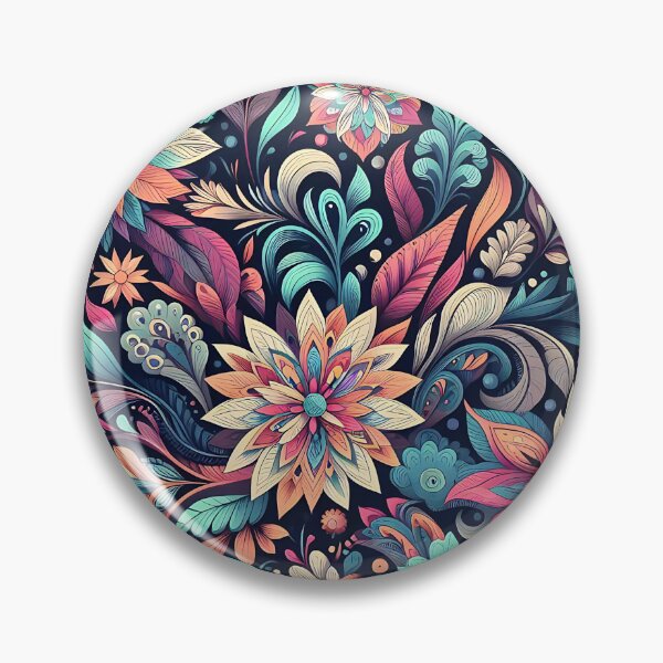 Item preview, Cute colorful flower pattern designed and sold by Haji  Kamora.
