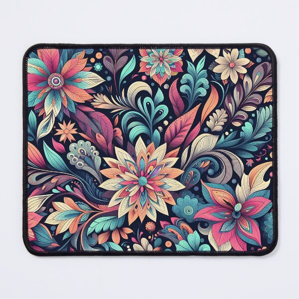 Item preview, Cute colorful flower pattern designed and sold by Haji Kamora.