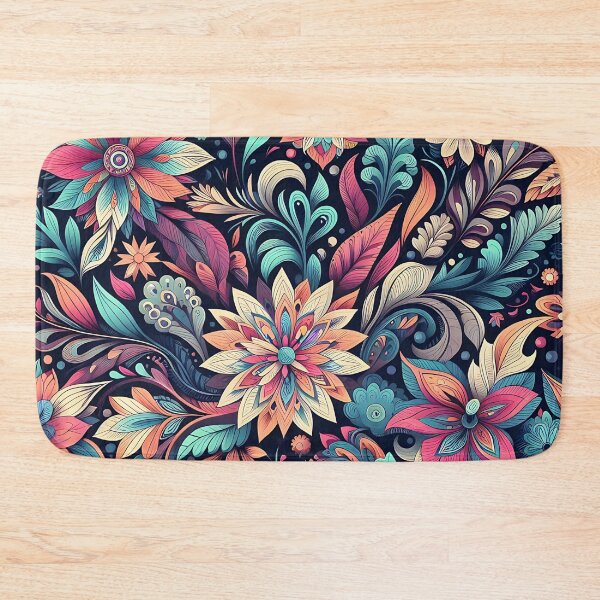 Item preview, Cute colorful flower pattern designed and sold by Haji  Kamora.