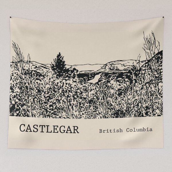 Item preview, Castlegar British Columbia designed and sold by Lakeric Cityscapes.