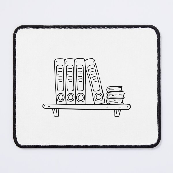 Item preview, Illustration of Binders Stacked on a Classroom Shelf designed and sold by rasagamastore.