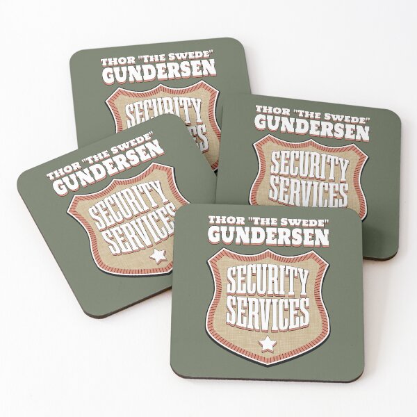 Item preview, Thor "The Swede" Gundersen. Security Services. designed and sold by robotrobotROBOT.