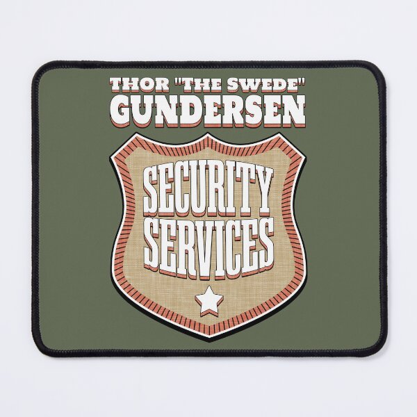 Item preview, Thor "The Swede" Gundersen. Security Services. designed and sold by robotrobotROBOT.