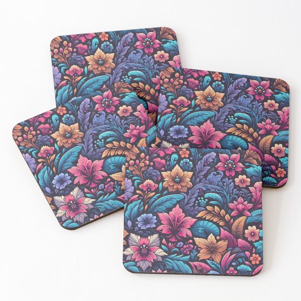Item preview, Cute colorful flower pattern designed and sold by Haji  Kamora.