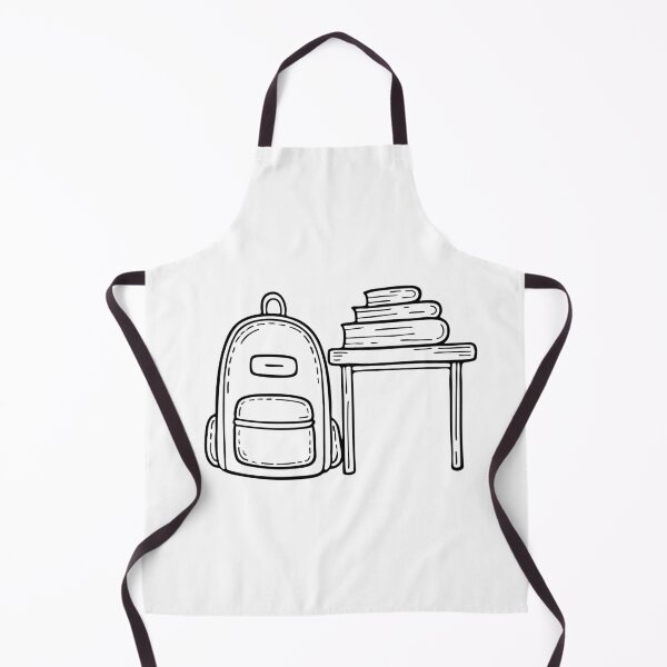 Item preview, Backpack Leaning Against a Classroom Desk designed and sold by rasagamastore.