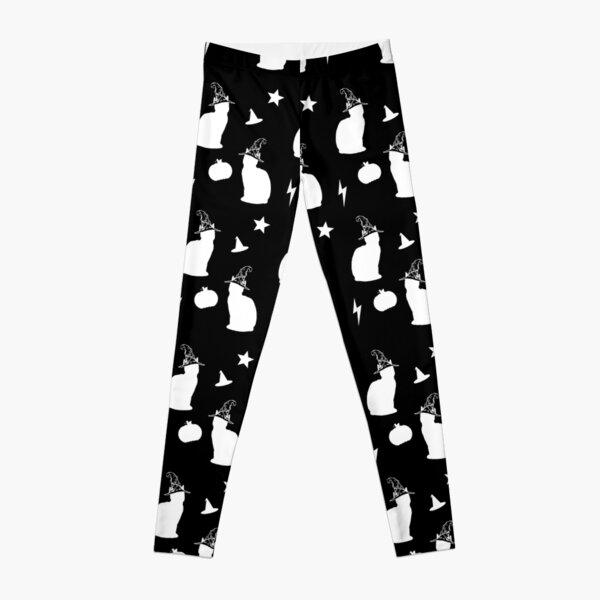 Tipsy Kitten Wizard - Black Leggings
