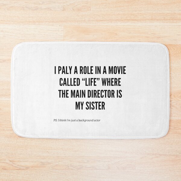 Item preview, My Sister The Main Director Of My Life designed and sold by PientkaArt.