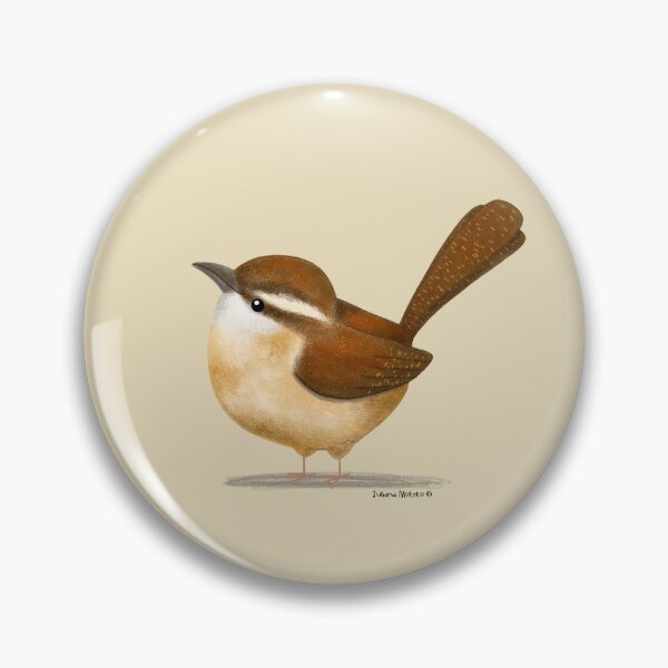 Item preview, Carolina Wren 2 designed and sold by julianamotzko.