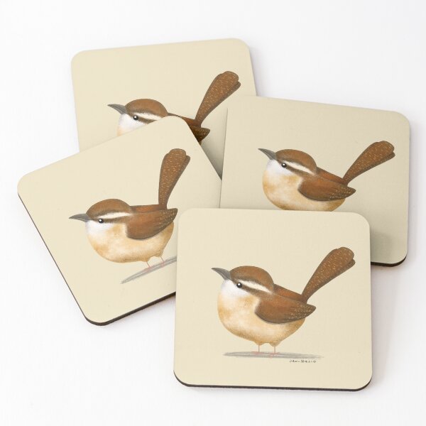 Item preview, Carolina Wren 2 designed and sold by julianamotzko.