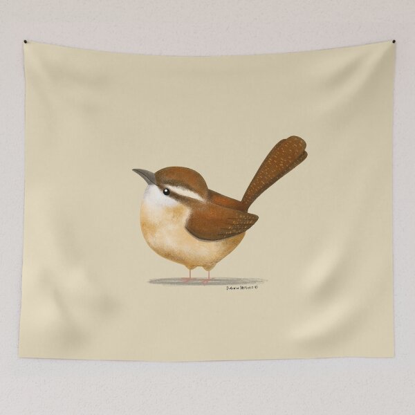 Item preview, Carolina Wren 2 designed and sold by julianamotzko.