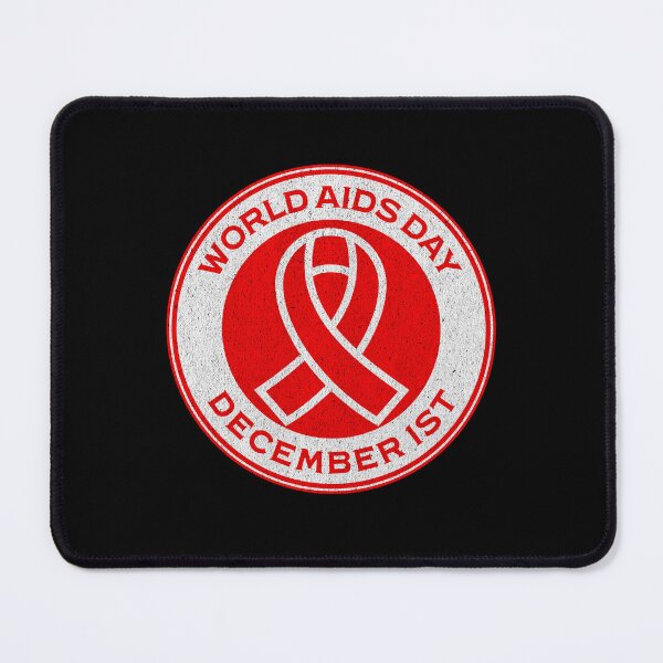 Item preview, World AIDS Day December 1st AIDS Awareness Ribbon Campaign designed and sold by chrisrivait.