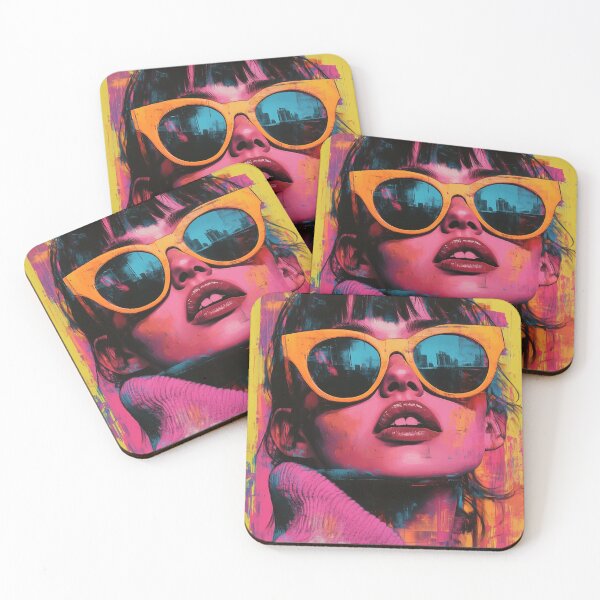 Item preview, vibrant street art-style pattern feat designed and sold by Catherine1430.