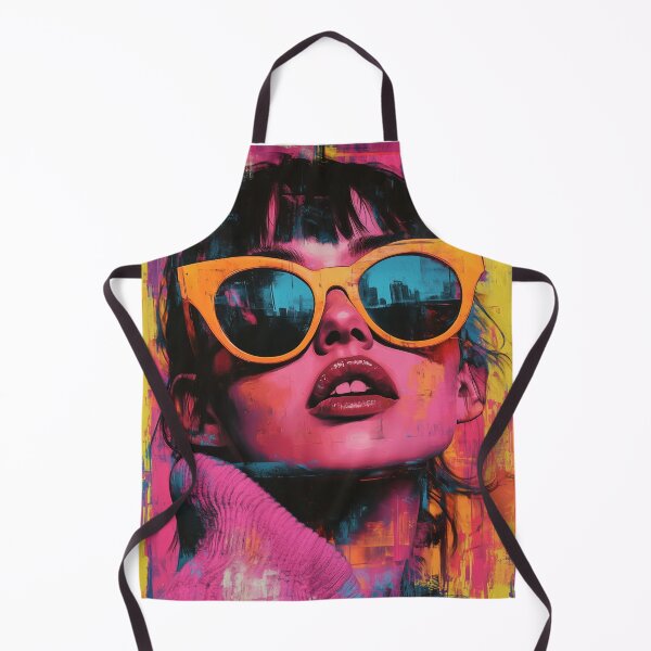 Item preview, vibrant street art-style pattern feat designed and sold by Catherine1430.