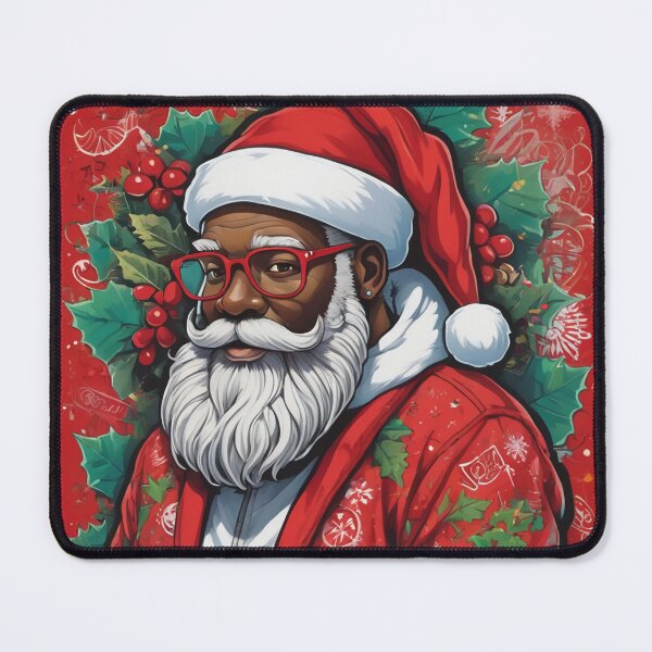 Item preview, Retro Black Santa designed and sold by KeshaEls.