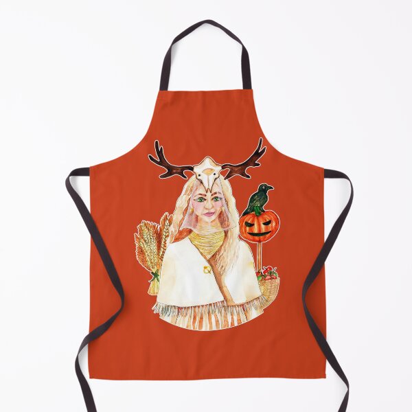 Item preview, Halloween Harvest Festival Goddess Kekritär designed and sold by Ivy Lily Art.