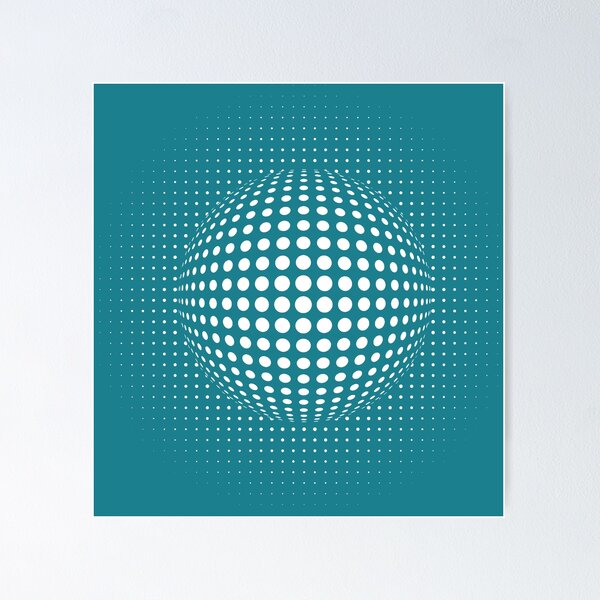 Item preview, 3D Sphere Illusion in Dots designed and sold by NiRia Spot.