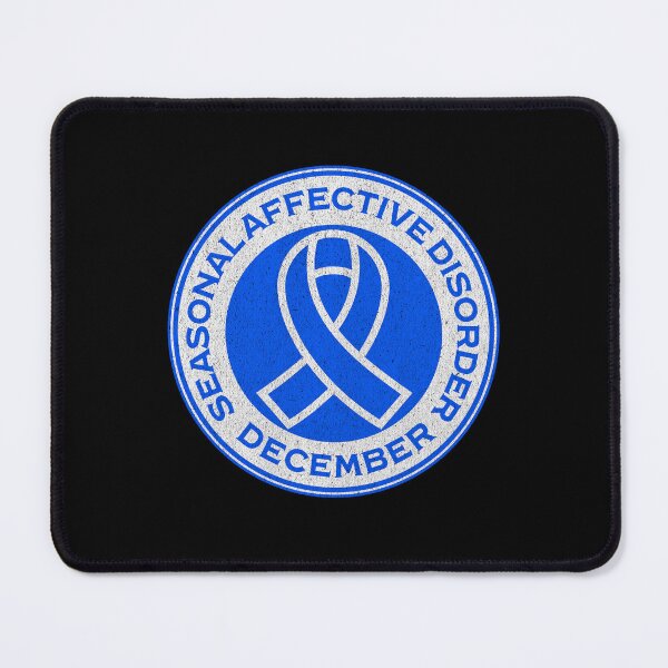 Item preview, Seasonal Affective Disorder Awareness December Blue Ribbon designed and sold by chrisrivait.