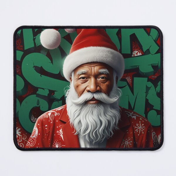 Item preview, Retro Black Santa designed and sold by KeshaEls.