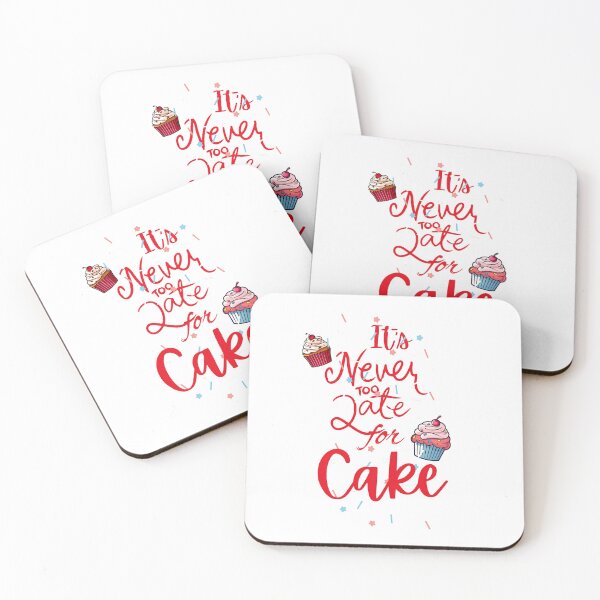 Item preview, Never too late for cake designed and sold by violethue.