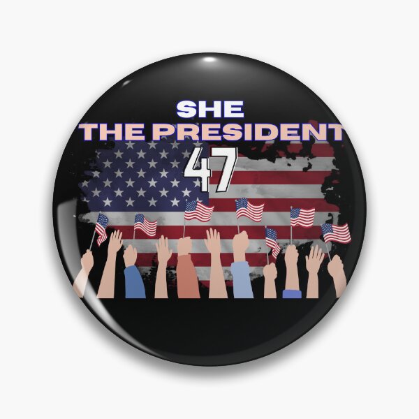 Item preview, She The President Kamala Harris 47th POTUS designed and sold by Life Is Beautiful.