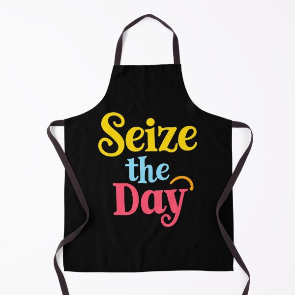 Item preview, Seize the Day Motivational Quote designed and sold by ThreeftlyPicks.