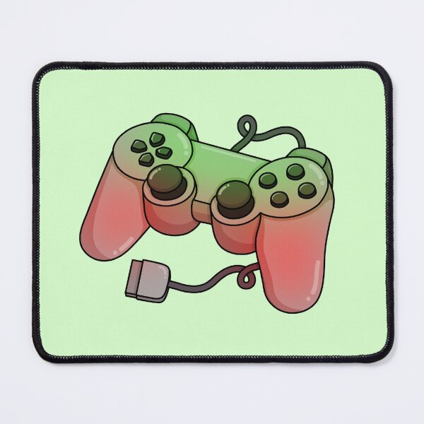 Item preview, Watermelon Retro Video Game Controller - PS1 Controller - 90s Toys designed and sold by Amy Farmer.