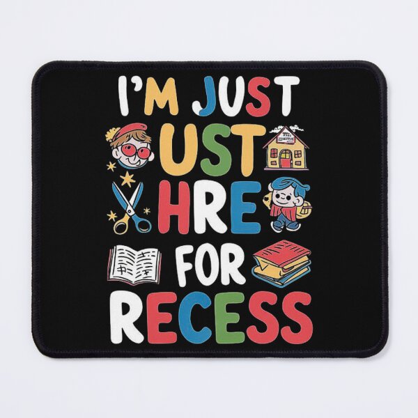 Item preview, I’m Just Here for Recess - Playful School Kids T-shirt Design designed and sold by love3617.
