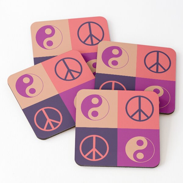Item preview, Ying And Yang Peace Symbol Pattern designed and sold by sasyall.