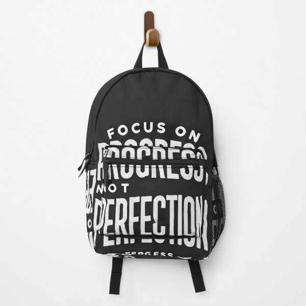 Item preview, Focus on Progress, Not Perfection - Retro Motivational T-Shirt designed and sold by Glowfy.