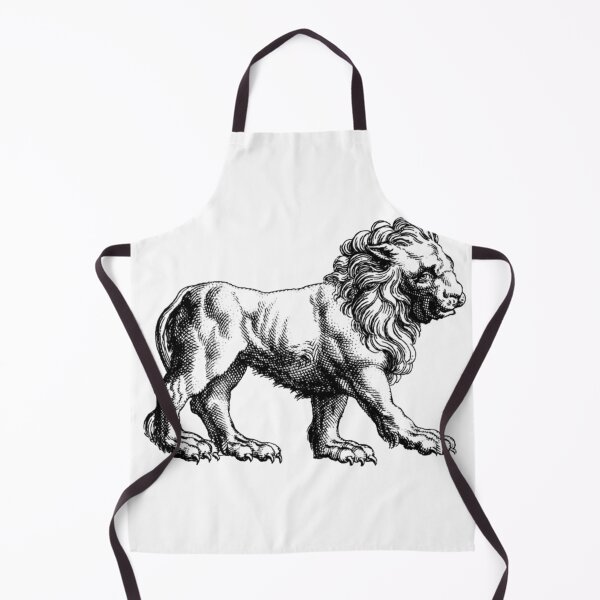 Item preview, Lion Engraving Illustration designed and sold by HawthorneFlame.