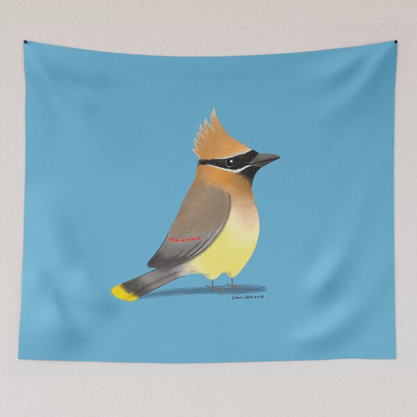 Item preview, Cedar Waxwing 2 designed and sold by julianamotzko.