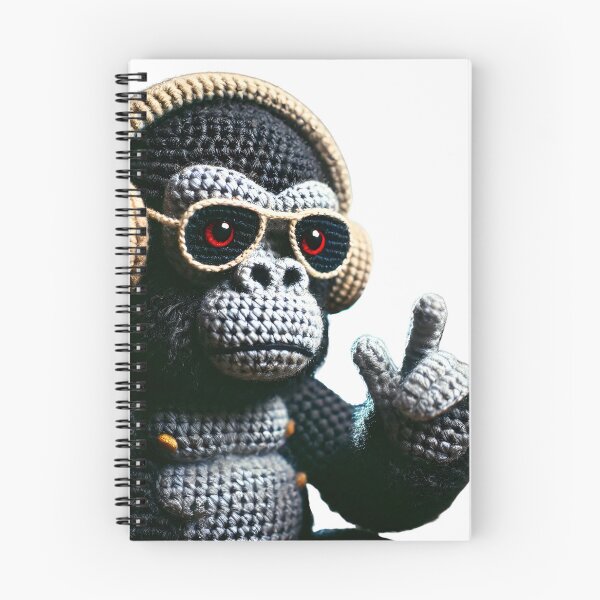 Item preview, Cool Crochet Gorilla designed and sold by OtterDesigns.