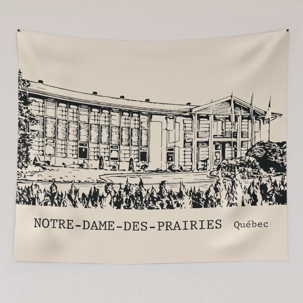 Item preview, Notre-Dame-des-Prairies Québec designed and sold by Lakeric Cityscapes.