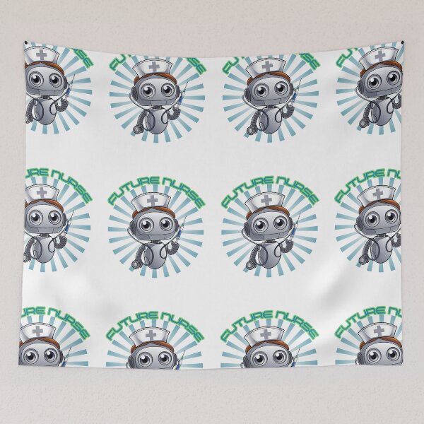 Item preview, Future Nurse, One Nurse Robot, Funny Nusing designed and sold by KolorellaS.