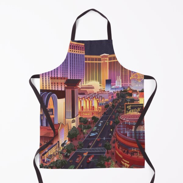 Item preview, Las Vegas Vintage Travel Poster designed and sold by TravelerRat.