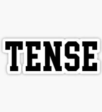Tense Sticker