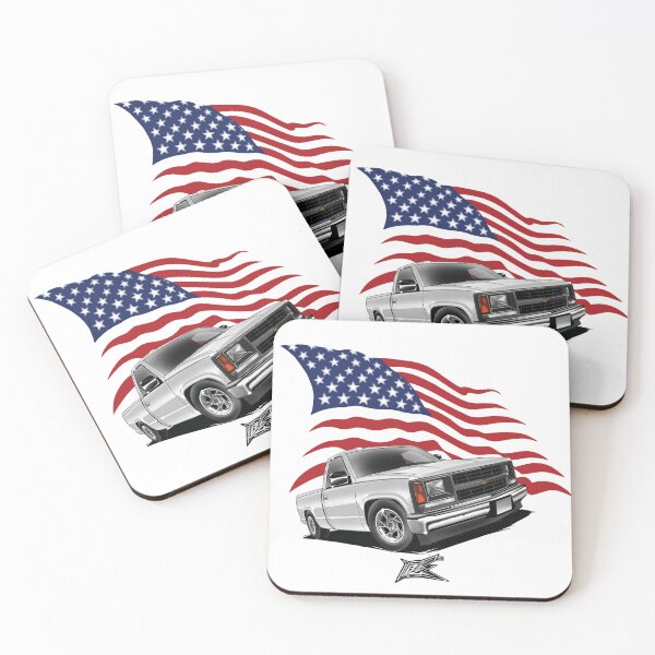 Item preview, patriotic american flag wt 1500 pickup  designed and sold by NaquashM.