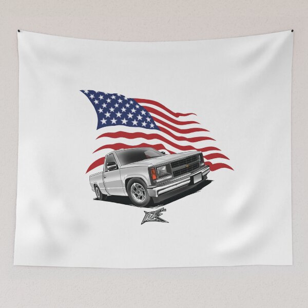 Item preview, patriotic american flag wt 1500 pickup  designed and sold by NaquashM.