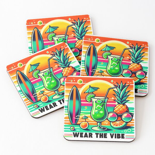 Item preview, Drink the Summer, Wear the Vibe – Vibrant Summer Vibes T-Shirt designed and sold by Genius Wear.