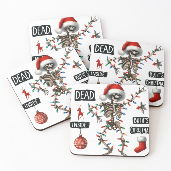 Item preview, Funny Xmas Dead Inside But It's Christmas designed and sold by clintang.