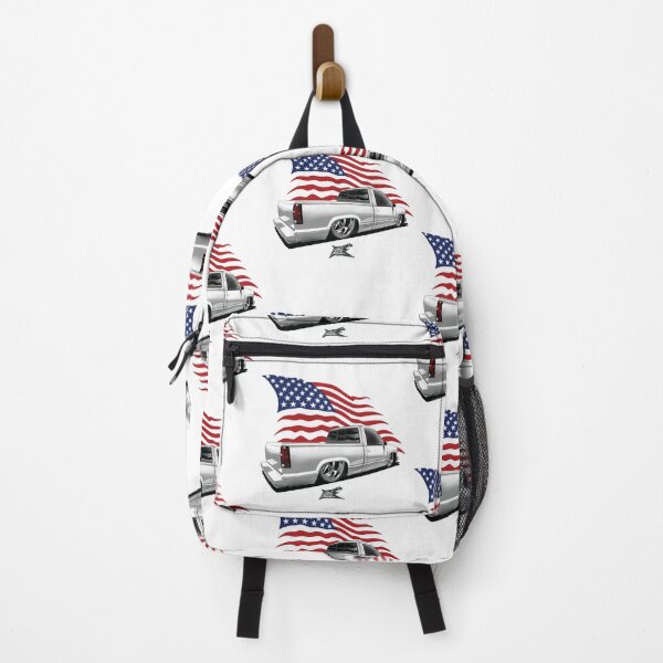 Item preview, patriotic american flag american v8 lowered c10 chevy pickup truck  designed and sold by NaquashM.