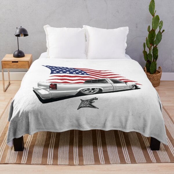 Item preview, patriotic american flag american v8 lowered c10 chevy pickup truck designed and sold by NaquashM.
