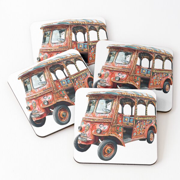Item preview, Rickshaw Art Cultural Ride designed and sold by NomadicDreamer.